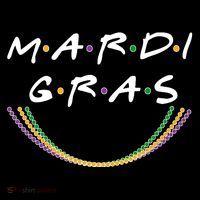 Mardi Gras Friends Meme Bucket Hat thumb 4
