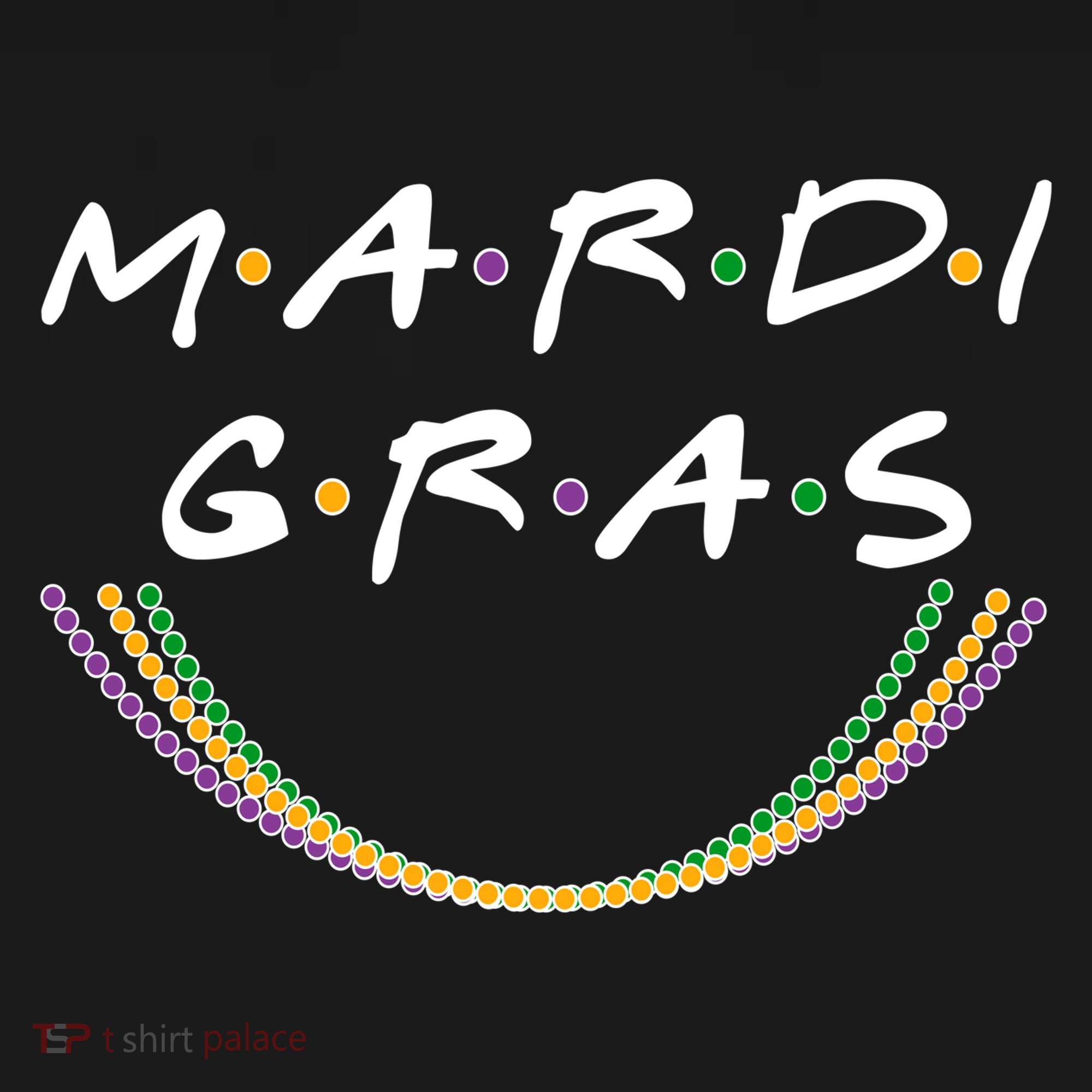 Mardi Gras Friends Meme Ornament