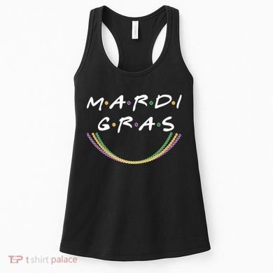 Mardi Gras Friends Meme Women's Tank Top