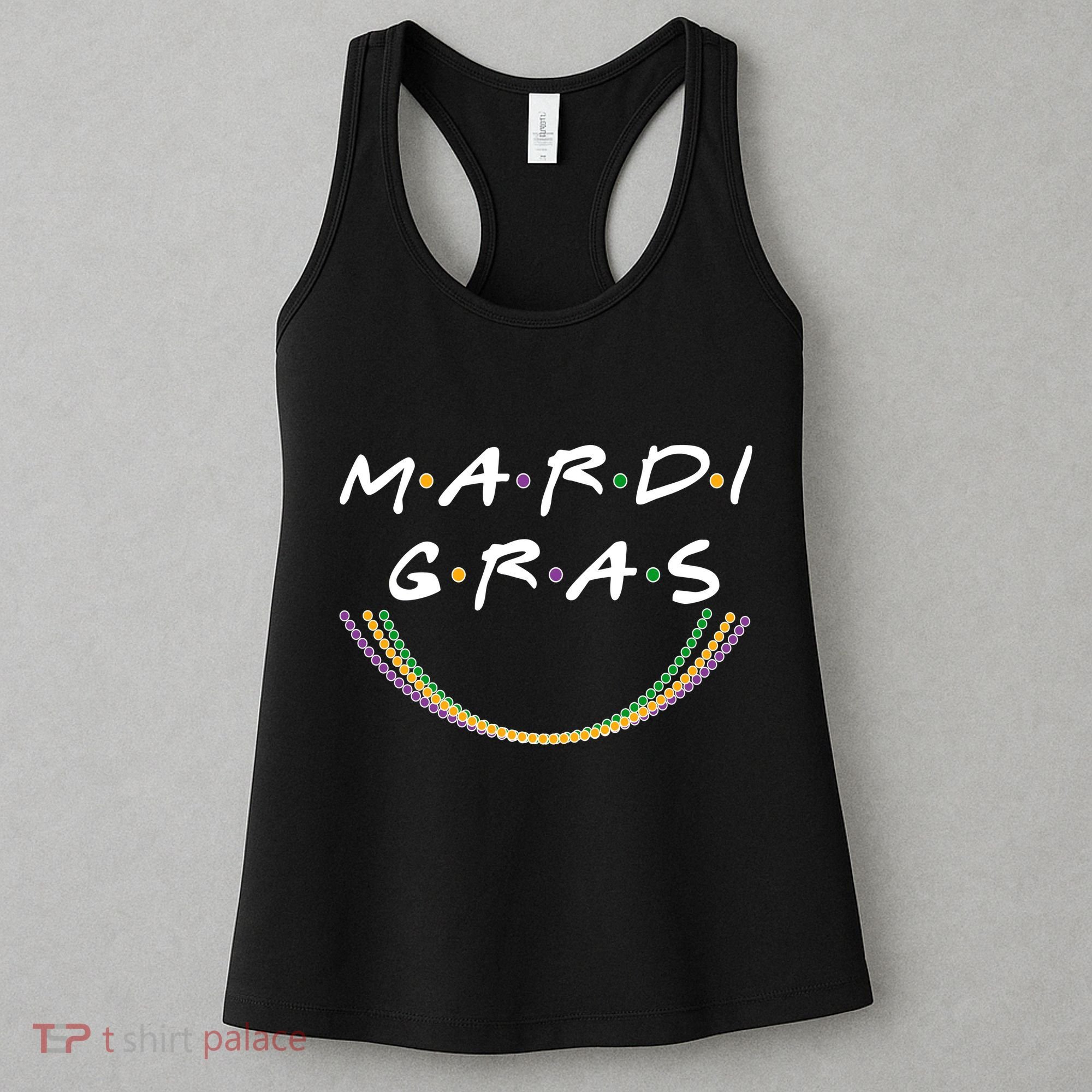 Mardi Gras Friends Meme Women's Tank Top