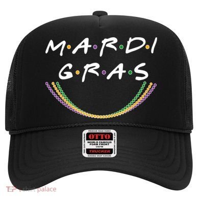 Mardi Gras Friends Meme Hat