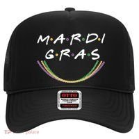Mardi Gras Friends Meme Hat thumb 0