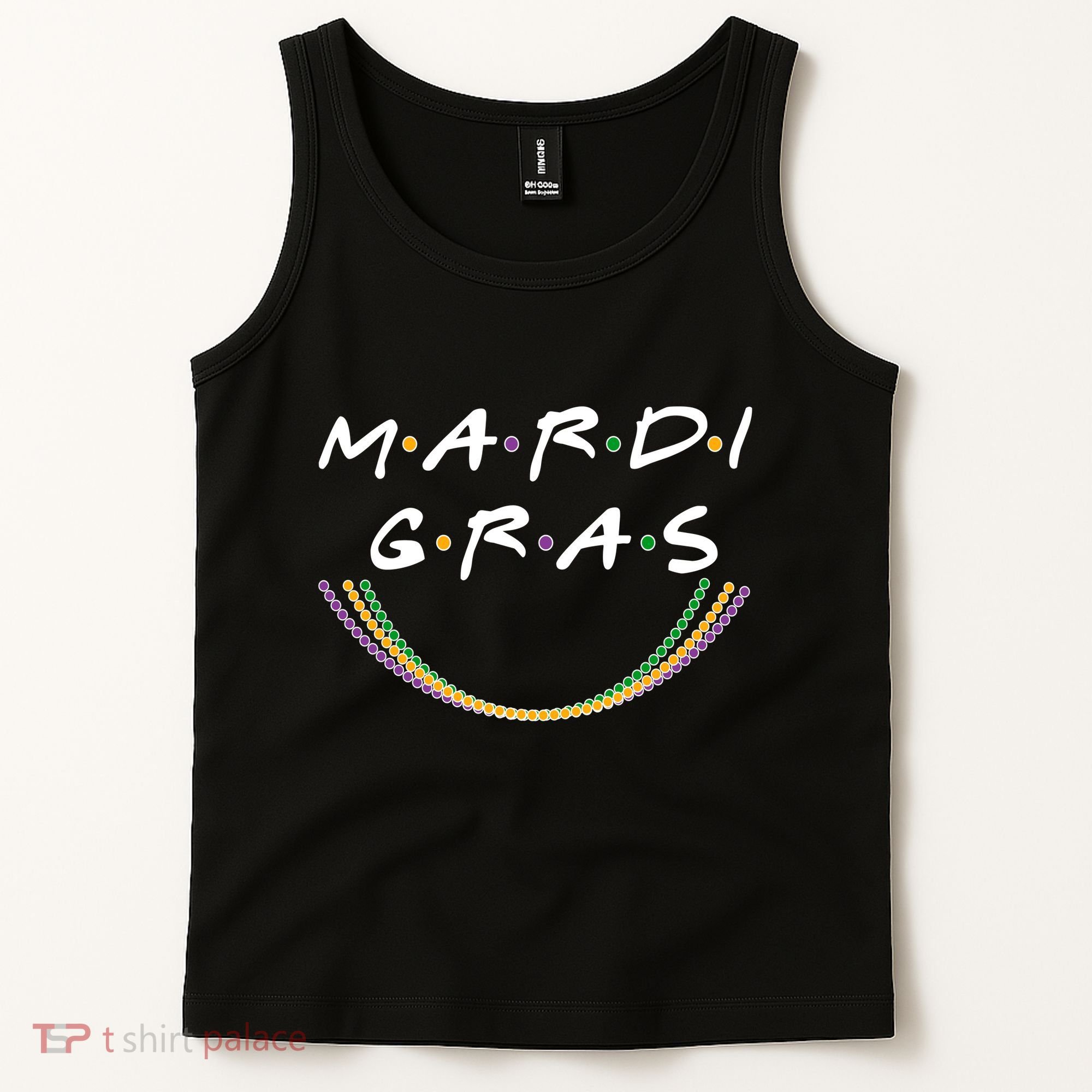 Mardi Gras Friends Meme Tank Top