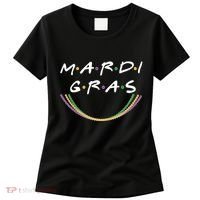 Mardi Gras Friends Meme Women's T-Shirt thumb 0