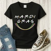 Mardi Gras Friends Meme Women's T-Shirt thumb 3