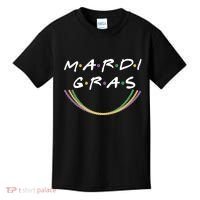 Mardi Gras Friends Meme Kids T-Shirt thumb 0