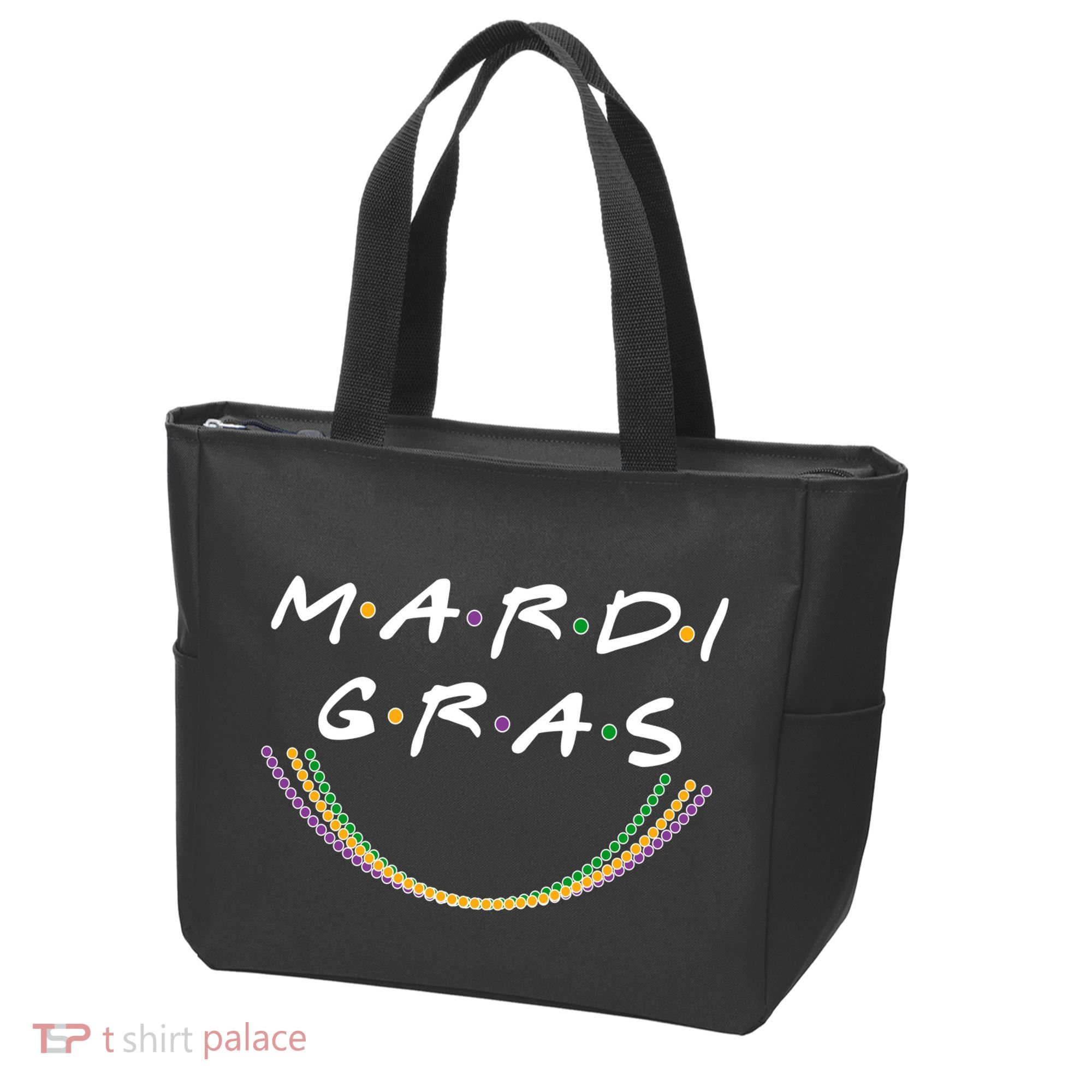 Mardi Gras Friends Meme Tote Bag