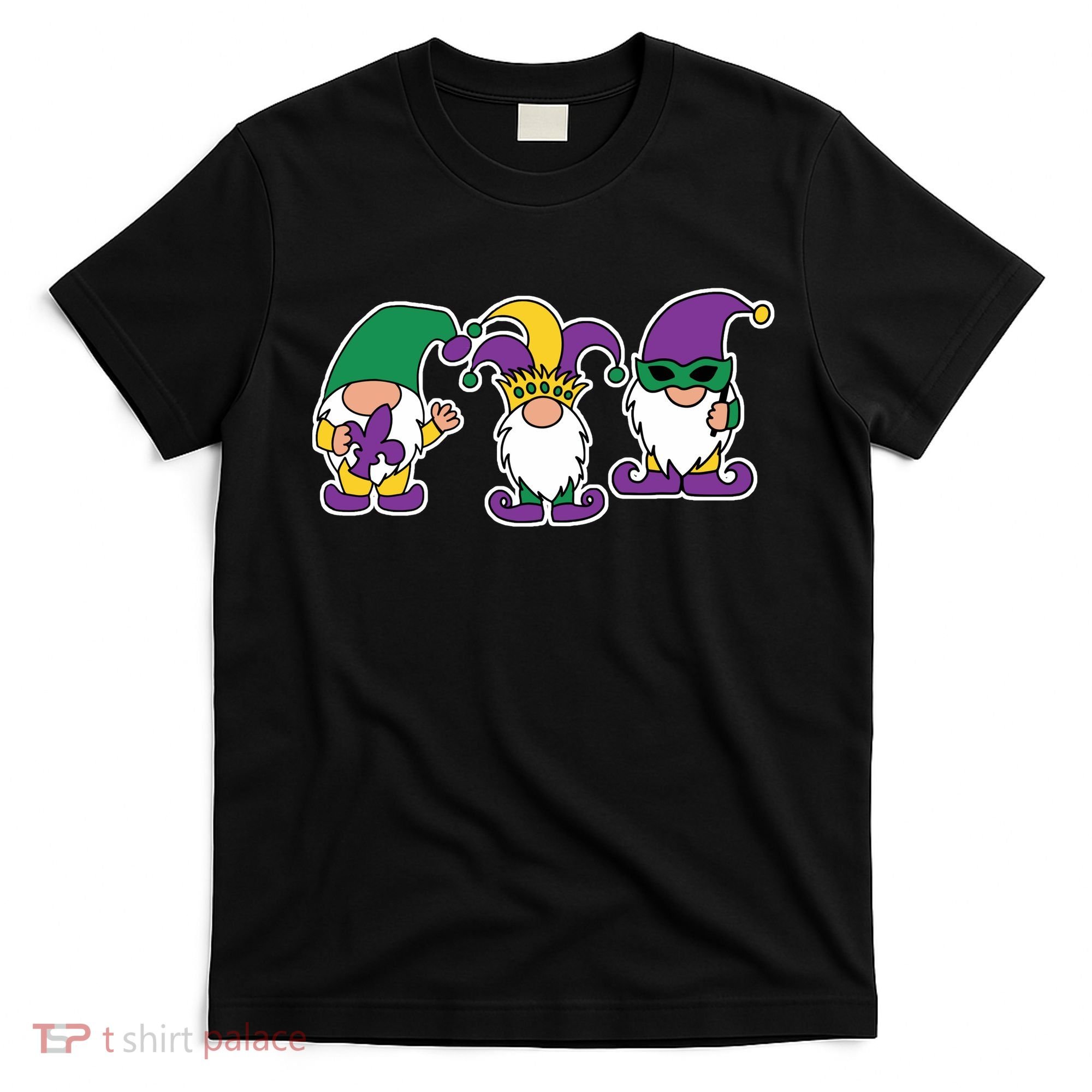 Mardi Gras Gnomes Party T-Shirt