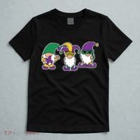 Mardi Gras Gnomes Party T-Shirt thumb 5