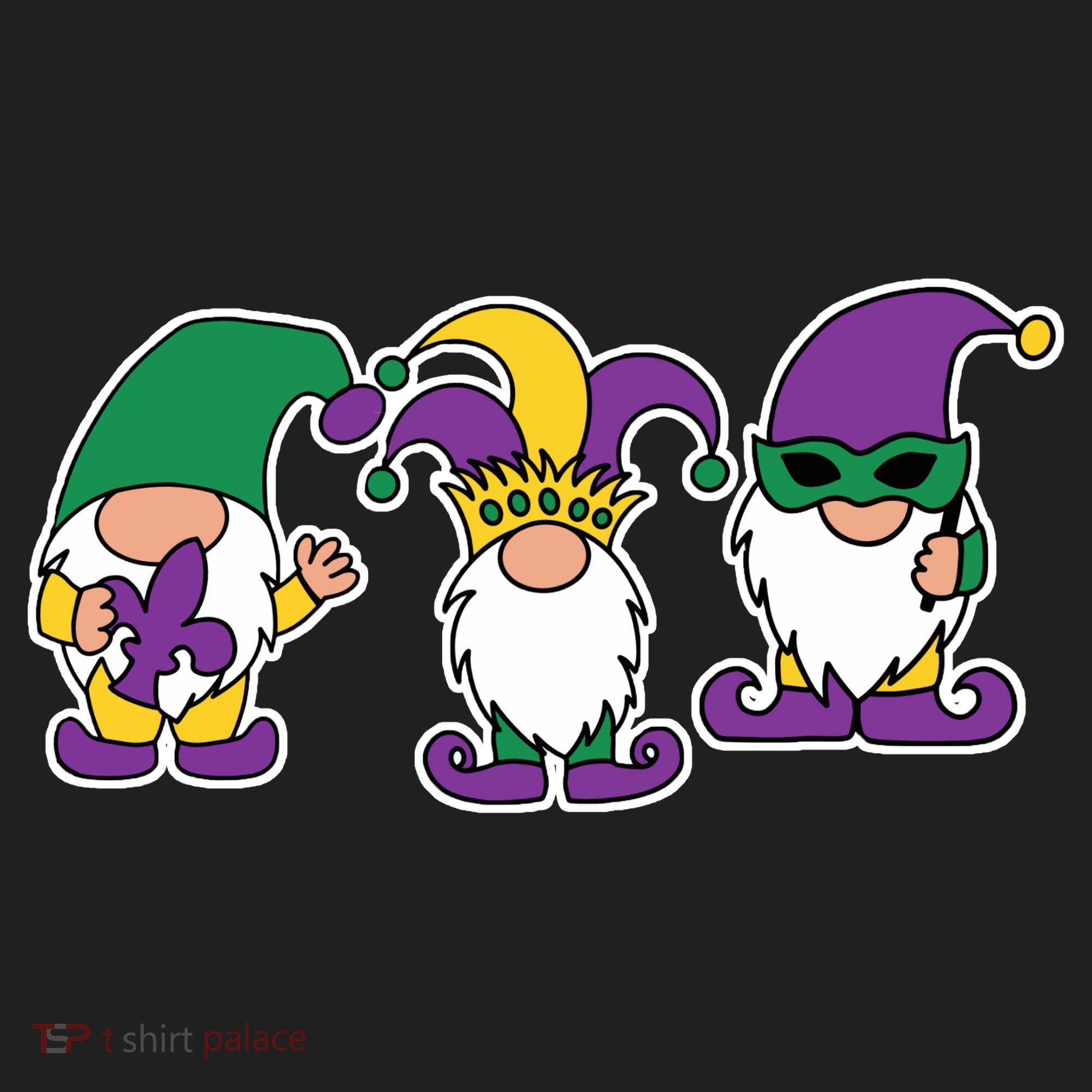 Mardi Gras Gnomes Party Tumbler