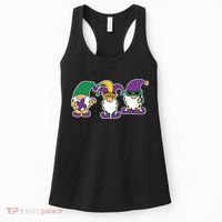 Mardi Gras Gnomes Party Women's Tank Top thumb 0