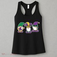 Mardi Gras Gnomes Party Women's Tank Top thumb 3
