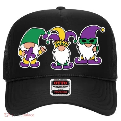 Mardi Gras Gnomes Party Hat