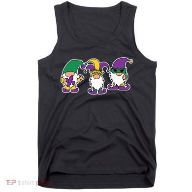Mardi Gras Gnomes Party Tank Top