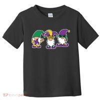 Mardi Gras Gnomes Party Toddler T-Shirt thumb 0