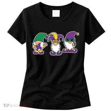 Mardi Gras Gnomes Party Women's T-Shirt