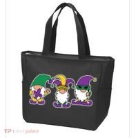Mardi Gras Gnomes Party Tote Bag thumb 3