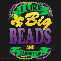 Mardi Gras I like big beads and i cannot lie Hoodie thumb 2