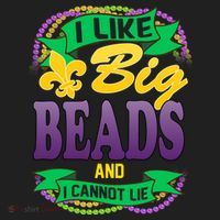 Mardi Gras I like big beads and i cannot lie Tumbler thumb 3