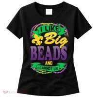 Mardi Gras I like big beads and i cannot lie Women's T-Shirt thumb 0