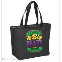Mardi Gras I like big beads and i cannot lie Tote Bag thumb 2