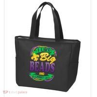 Mardi Gras I like big beads and i cannot lie Tote Bag thumb 3