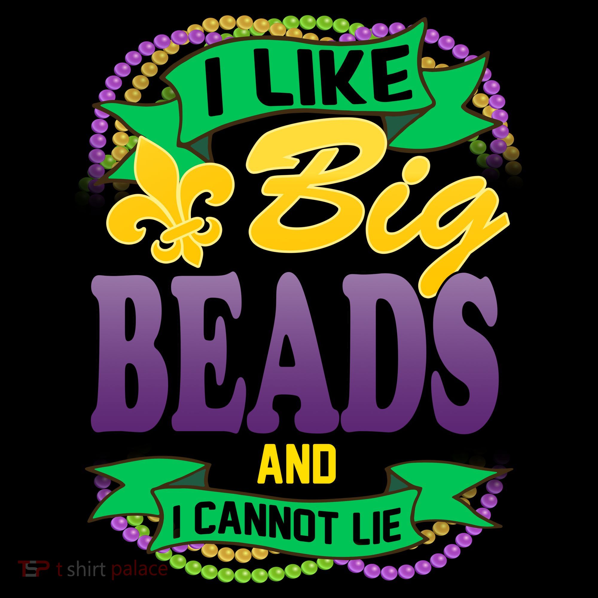 Mardi Gras I like big beads and i cannot lie Tote Bag