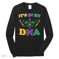 Mardi Gras It's My DNA Long Sleeve Shirt thumb 0