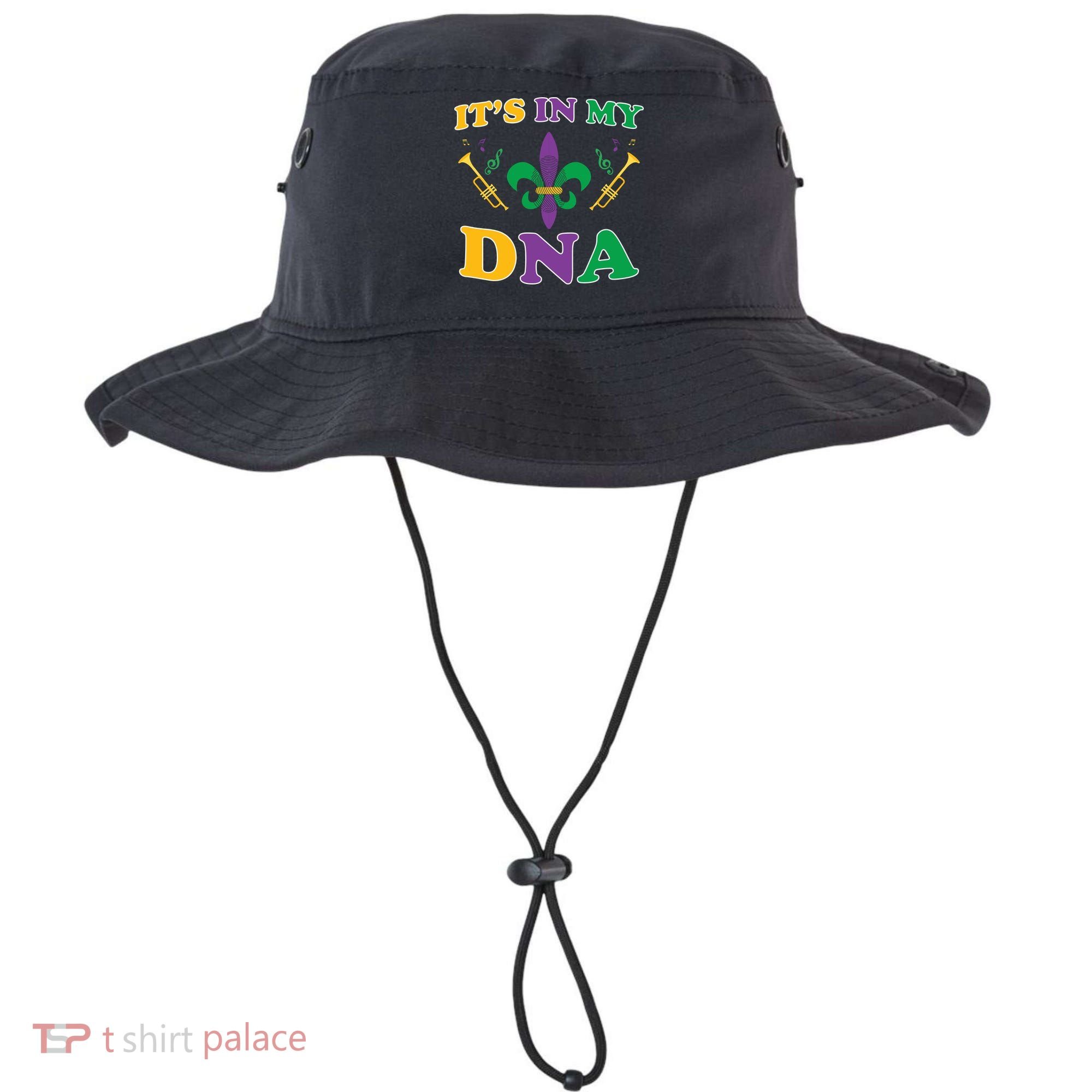 Mardi Gras It's My DNA Bucket Hat