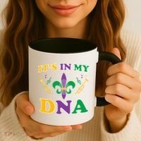Mardi Gras It's My DNA Coffee Mug thumb 3