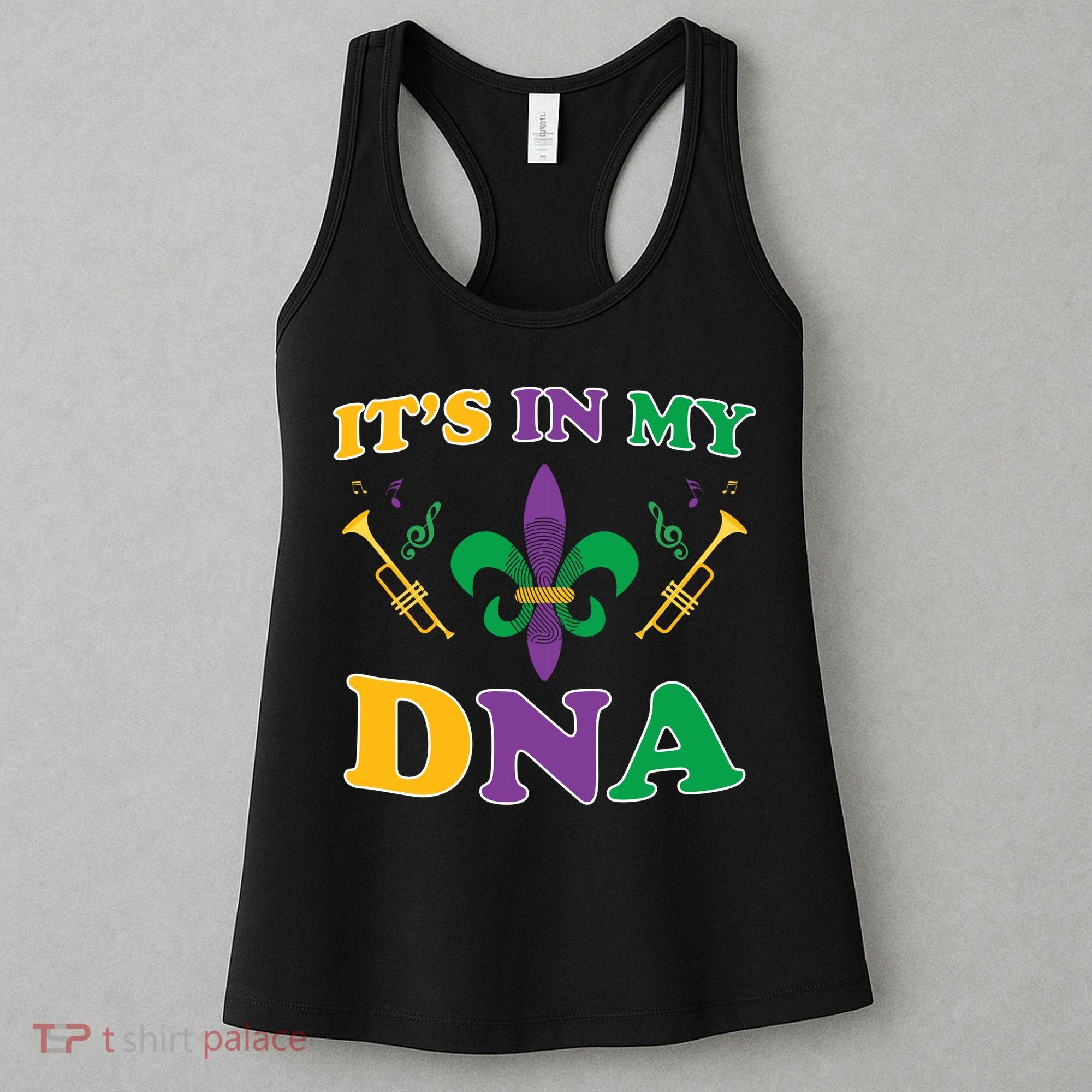 Mardi Gras It's My DNA Women's Tank Top