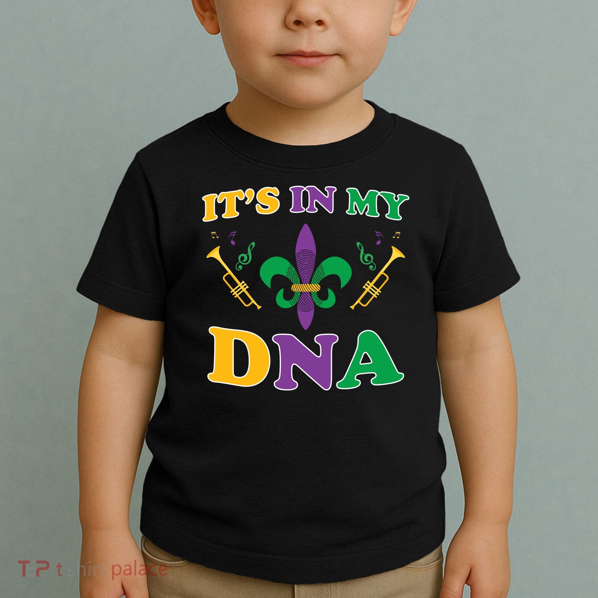 Mardi Gras It's My DNA Toddler T-Shirt
