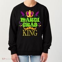 Mardi Gras King Women's Sweatshirt thumb 0