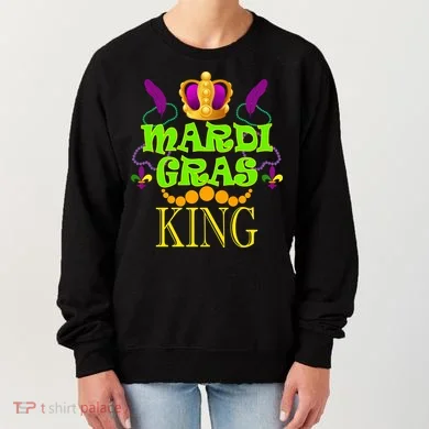 Mardi Gras King Women's Sweatshirt