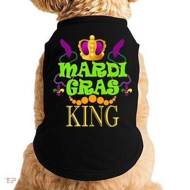 Mardi Gras King Doggie Tank