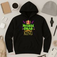 Mardi Gras King Hoodie thumb 3