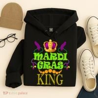 Mardi Gras King Hoodie thumb 4