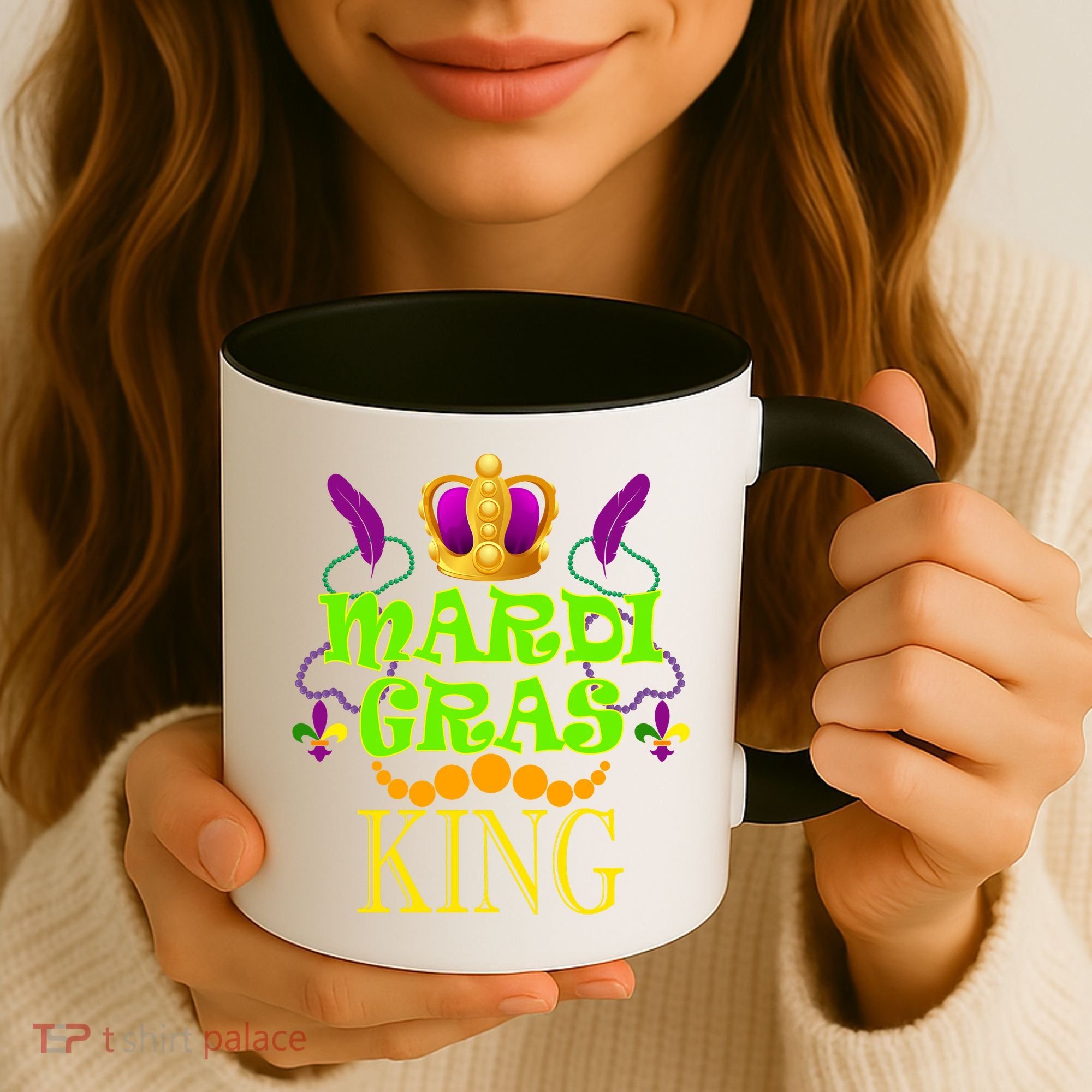 Mardi Gras King Coffee Mug