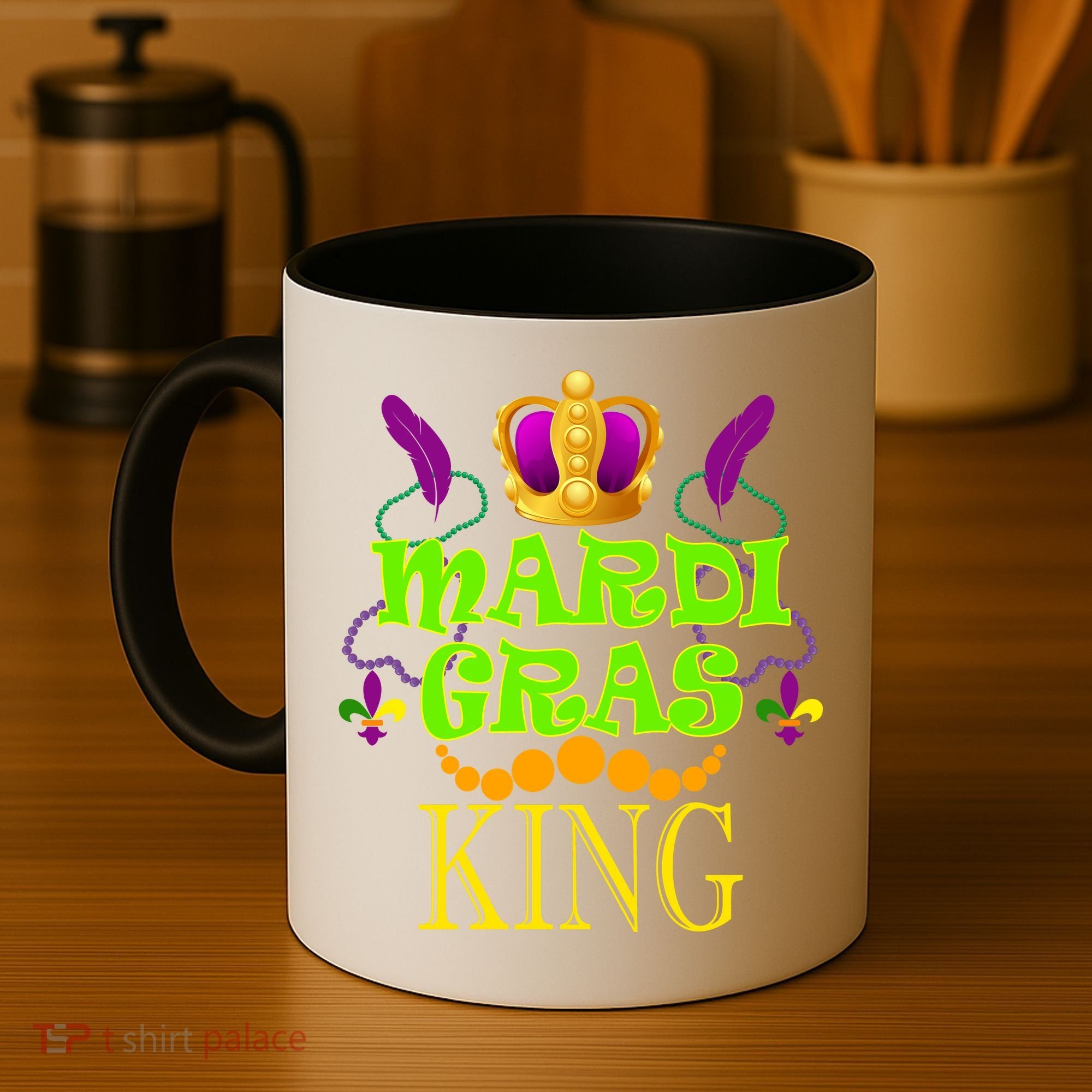 Mardi Gras King Coffee Mug