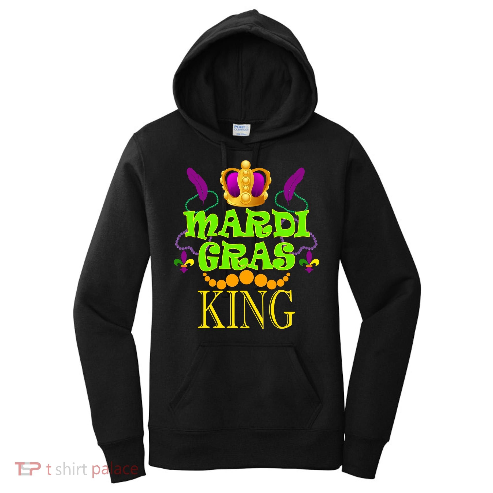 Mardi Gras King Women's Hoodie