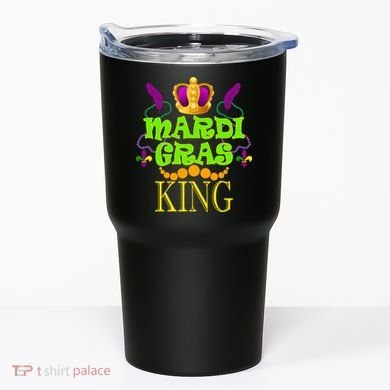 Mardi Gras King Tumbler
