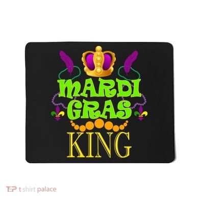 Mardi Gras King Mousepad