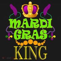 Mardi Gras King Mousepad thumb 1