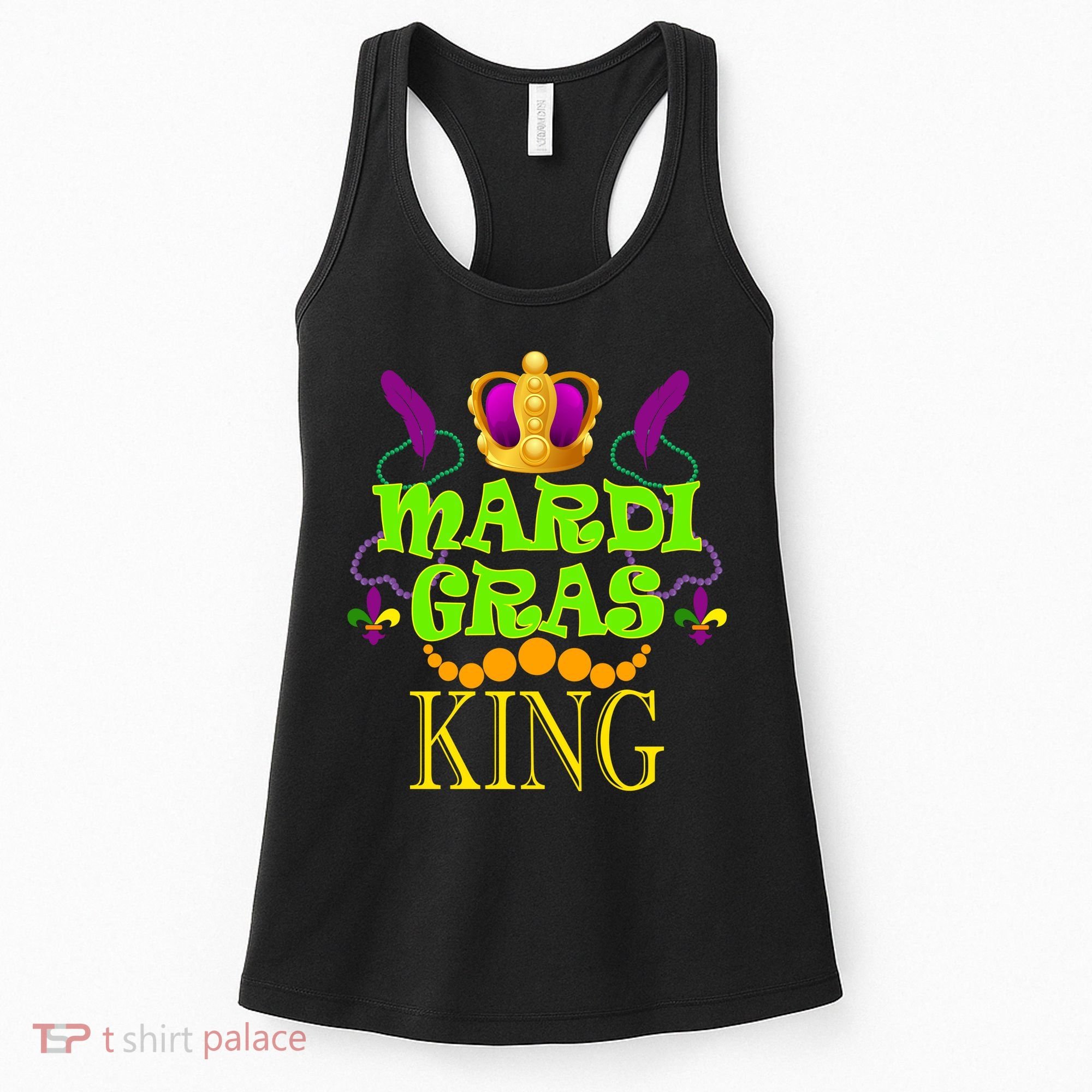 Mardi Gras King Women's Tank Top
