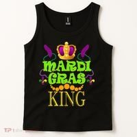 Mardi Gras King Tank Top thumb 2