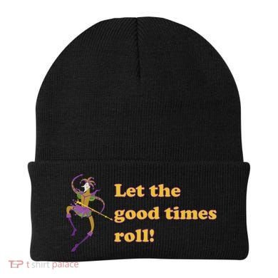 Mardi Gras Let The Good Times Roll Beanie