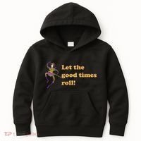 Mardi Gras Let The Good Times Roll Kids Hoodie thumb 0