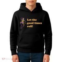 Mardi Gras Let The Good Times Roll Kids Hoodie thumb 4