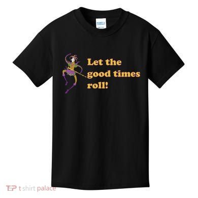 Mardi Gras Let The Good Times Roll Kids T-Shirt