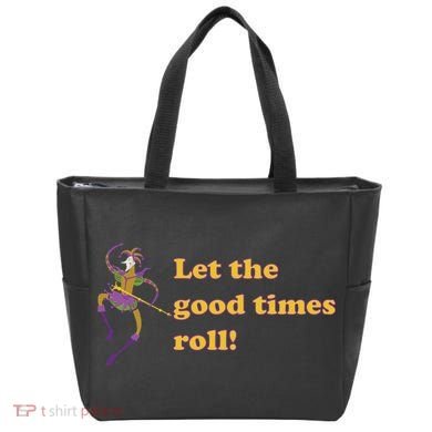 Mardi Gras Let The Good Times Roll Tote Bag